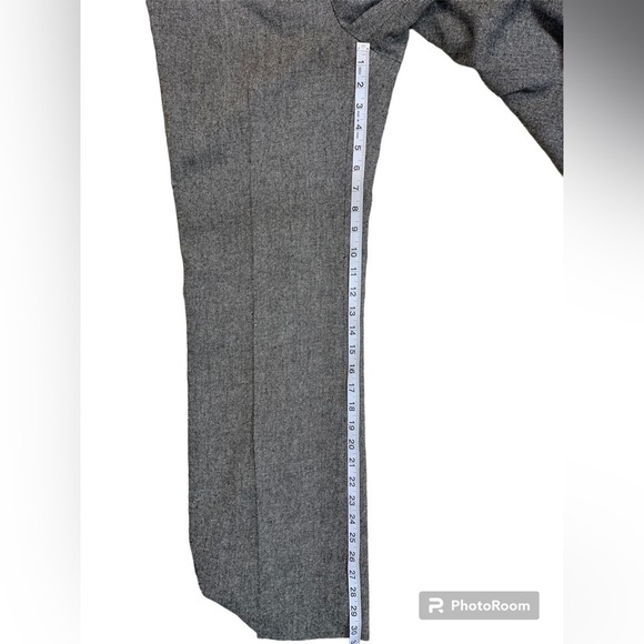 CALVIN KLEIN Womens Gray Wool Blend Lined Classic Fit Pants Sz 6 - Picture 8 of 10